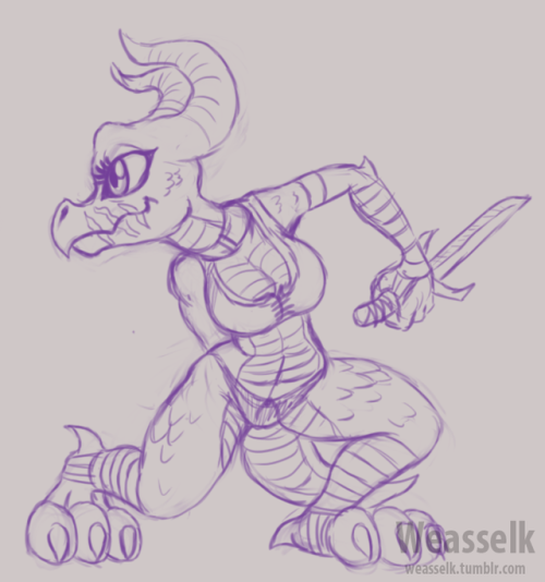 weasselk:A kobold rogue I did as warm up porn pictures