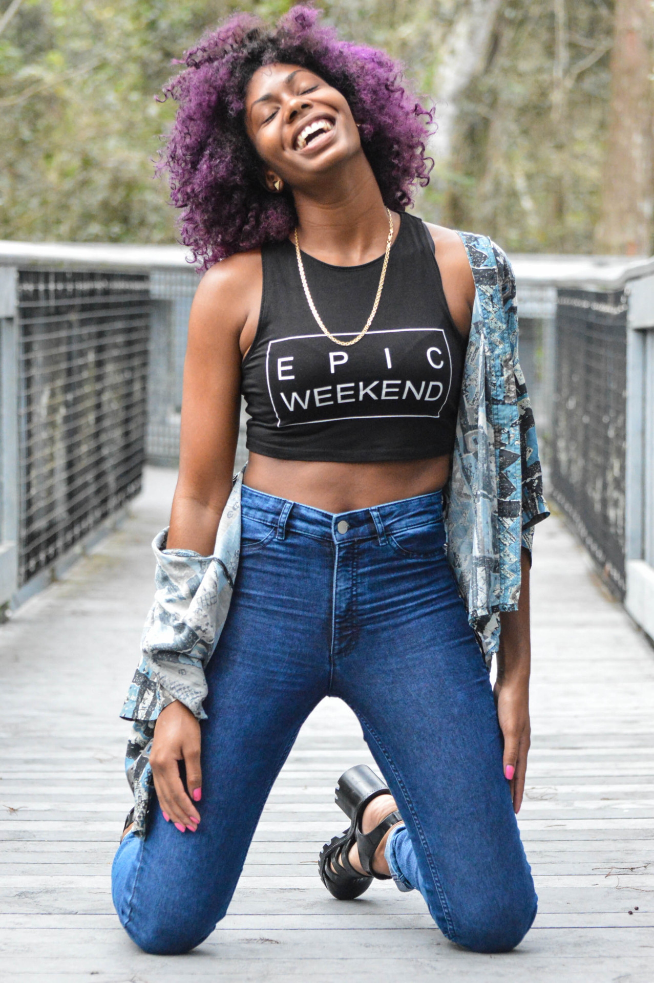 blackfashion:  Model- Cris: IG: @crisdacat - onhershit.tumblr.com Photographer- Frankie: