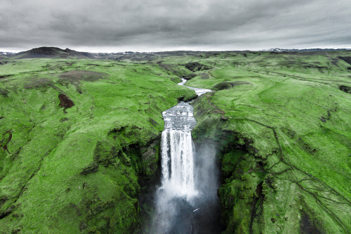 tulipnight: Skogarfoss Iceland by Dirk Vonten