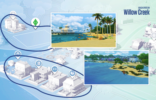 lumialoversims: How to: Build a beach in The Sims 4! Here’s something to hold my fellow beach-