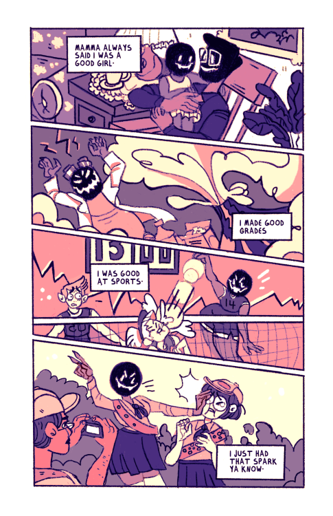 pifflzartdump:Here is my comic final for my comic character development class!