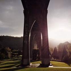 instagram:   Exploring Portland’s Cathedral Park For more photos and videos from the park and its arches, explore the Cathedral Park and St. John’s Bridge location pages. In the northernmost part of Portland, Oregon, the iconic St. John’s Bridge