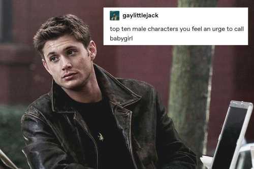 sundryvillains: dean winchester’s greatest hits + text posts (3/?)