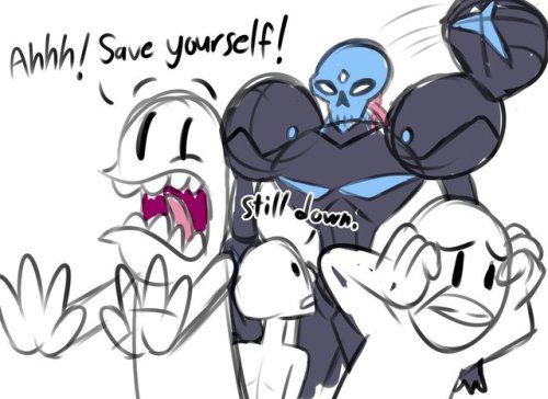 shiningporpoise:  I uh…don’t think some people completely understand Dark Samus. Or do they…?  If that skull head is canon then I got me a new waifu now.