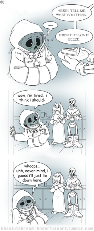 absolutedream-undertaleart:&lt; Part 1, &gt; Part 3