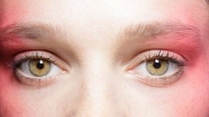 miss-mandy-m:   Makeup Mondays:  Close up of blush style makeup used for the runway of Kenzo Spring 2017. 