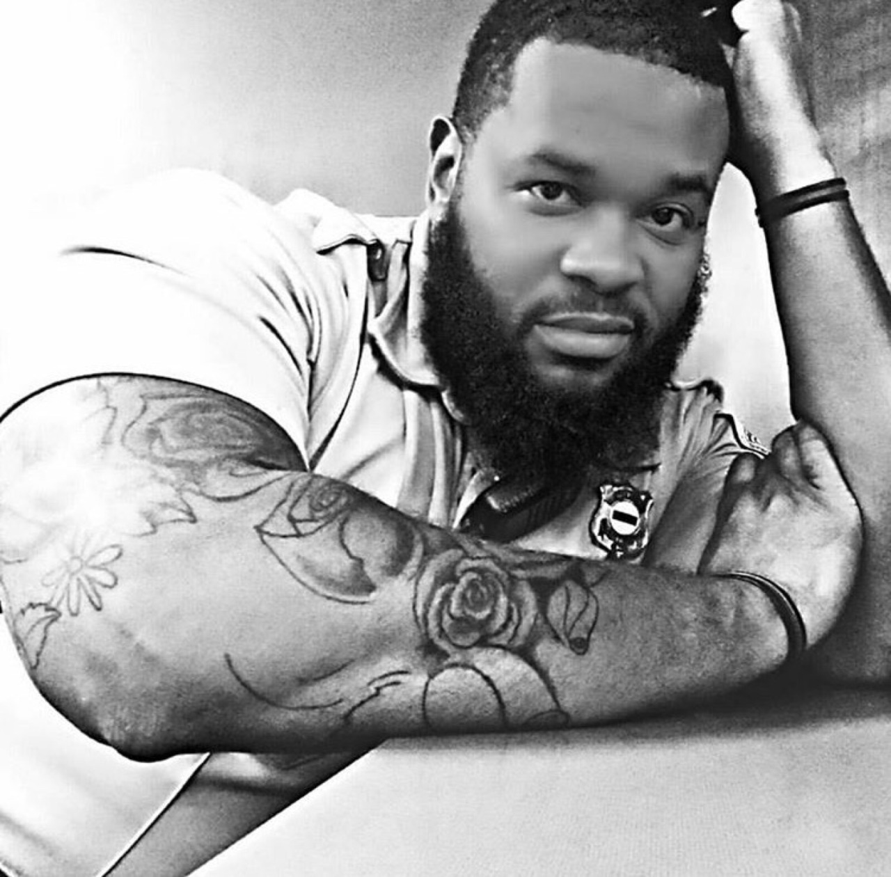 tmckenzie85:  Bearded, Thick &amp; Sexy! 😍🙌🏾