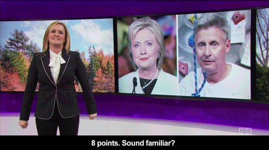 sandandglass:Full Frontal s01e25 Samantha Bee reminds us that a Trump-like politician has been elect