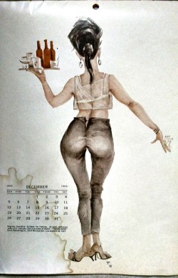 Miss December From: &Amp;Ldquo;The Maidens 1965 Calendar: A Portfolio Of Selected