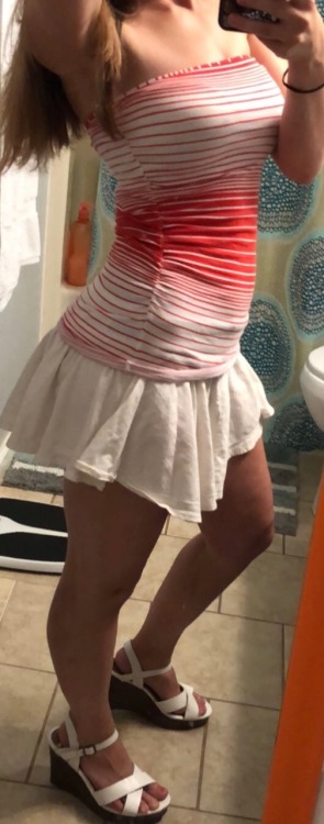 My sexy new outfit and swim bikini for the swinger party a couple nights ago. I had 3 men pull my pa