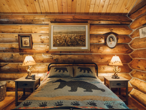 A cabin in Montana, USA.