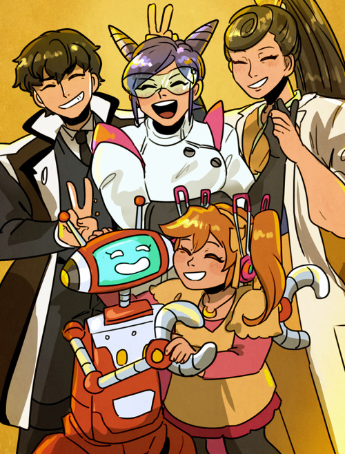 for @aurametisweek day 2: family / robots