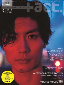 noreenchekhalin:  Miura Haruma on the cover