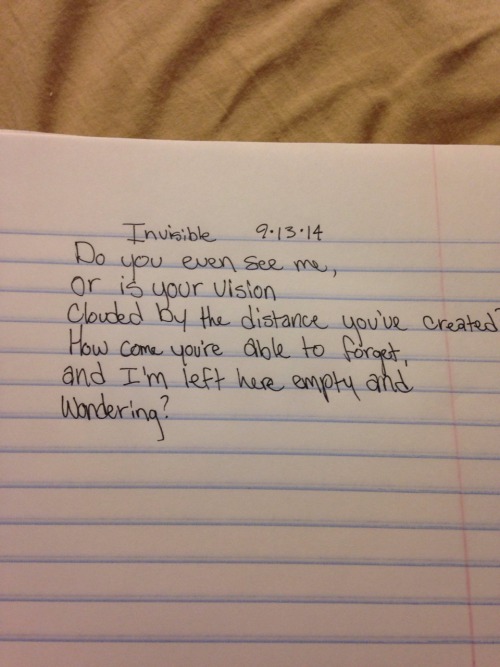 Wrote this. I’ve never written poetry before so I don’t know if this is good or not, but just what I