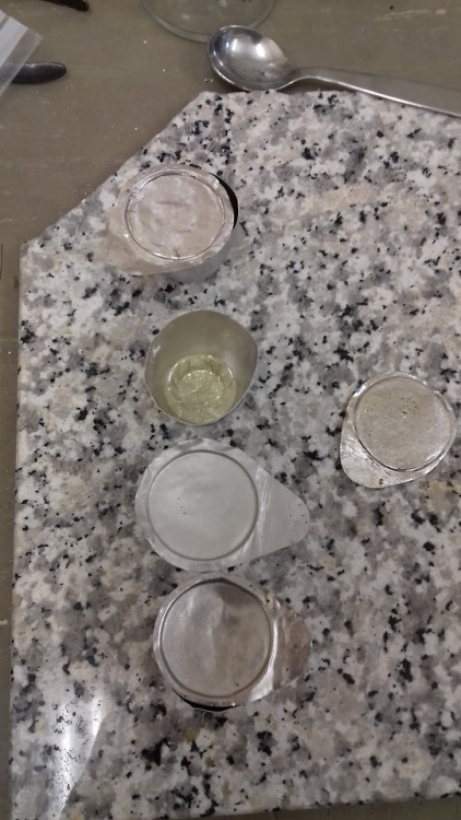 geologyedinburgh:Preparing glass disks from the rock powder samples for XRF analysis. This process i