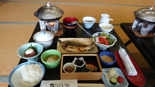 The温泉宿の朝食@湯河原温泉