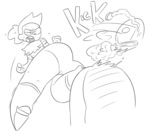 themanwithnobats: some Enid kick cause enever enough ENID KICK  Ko’d < |D’‘‘‘