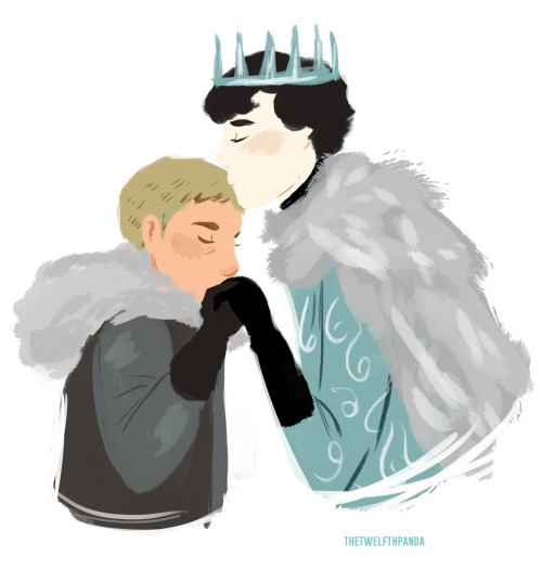 thetwelfthpanda: More of ice prince sherlock and archer john au