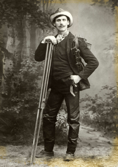 vintage-sweden:Borg Mesch, 1869-1956, Sweden. He was a photographer and mountain climber.