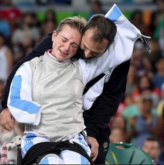 Fencing Is Really Just Professional Stabbing The Inspiring Story Of Bebe Vio [ 545 x 540 Pixel ]
