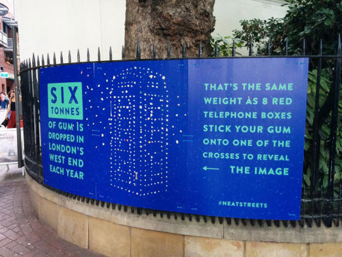 culturenlifestyle:Genius Campaign to Stop People From Littering UK organization Hubbub’s aim is to m