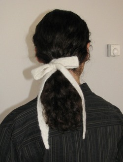 softestaura:Paloma Wool Knit Hair Bows adult photos