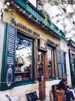 introvertedleftist:  Shakespeare and Company, Paris. The perfect bookstore Shakespeare and Company in Paris, France.  “Young writers are invited to stay at Shakespeare and Company without any form of payment, as long as they work in the bookstore for