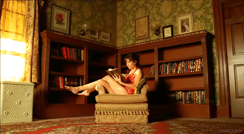 m-i-s-h: &ldquo;She read about people she could never be, on adventures she would never have.&am