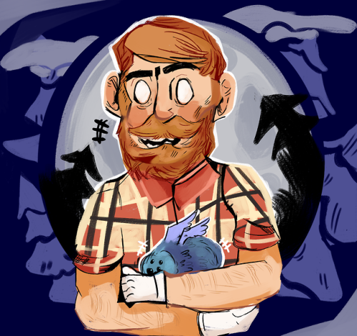 Today was a woody kind of doodle day