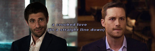 a crooked love (in a straight line down)
chapter 3/6Summary: The boys continue to keep their relationship a secret, and face a few bumps along the way.Warnings: references to addiction, brief on-page drug use, implied/referenced depression and anxiety, referenced/implied homophobiaWords: 33,518 (so far)ex-boyfriends Moustead, established background Rhodestead, background OCsSneak Peek:“Are you sure you’re okay to call?”“Okay, first of all, I haven’t shared a hotel room with my parents since I was like fifteen, so I was going to be able to call at any point at all regardless. Second of all, the last I saw of my father, he was at the bar downstairs, flirting with our client’s secretary. I think he’s going to be a little occupied.”Jay scoffed at the words, shaking his head while he relaxed into the couch cushions. Actually having a free night that wasn’t taken up with extra work for a case was rare, especially in the middle of the week, so he’d ordered in, turned on a movie, and promptly muted it to answer a phone call. The sound of Gregory’s voice even over the bad connection was a comfort, a reminder that the physical distance between them didn’t have to mean emotional distance, too.“Gross.” He grimaced while taking a bite of a cold fry. “At least you have me. For... well, like an hour. Im meeting up with Will for breakfast in the morning, so I have to go to sleep at a human time. I think he wants to interrogate me again.”Good luck. Apparently Im gonna be in and out of meetings all day tomorrow instead of catching a flight home, but I can probably call and fake an emergency if you need an excuse to leave.Jay paused for a moment, dropping a fry back into the paper cup on the coffee table. If youre not going to be flying back tomorrow, then when are you coming back? I thought you were just gonna be there for the weekend.[ read the rest on ao3 ]
[ or start from chapter 1 ] #one chicago#moustead#cpd#chicago pd#jay halstead#mouse gerwitz#greg gerwitz#ibytam wip #alex writes things #fanfic