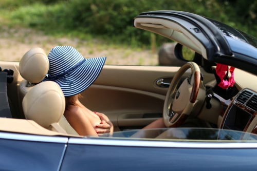 Topless Car, Nude Ride 