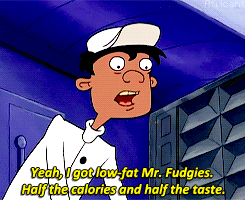 africant:I suppose you want the usual. 6 Mr. Fudgies, right?