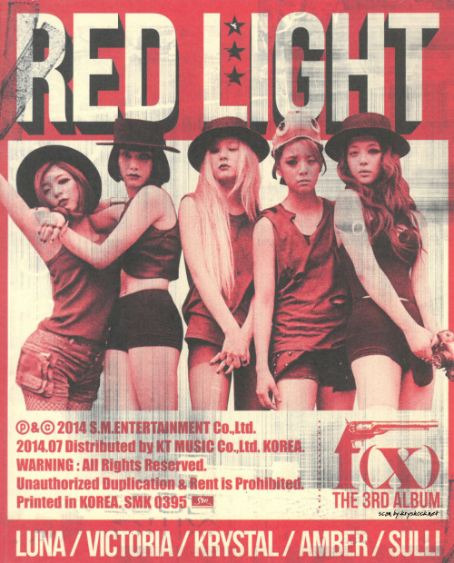 fyjsj:‘red light’ the 3rd album ♡ photo booklet (ver. b)© kryshock | do not edit.
