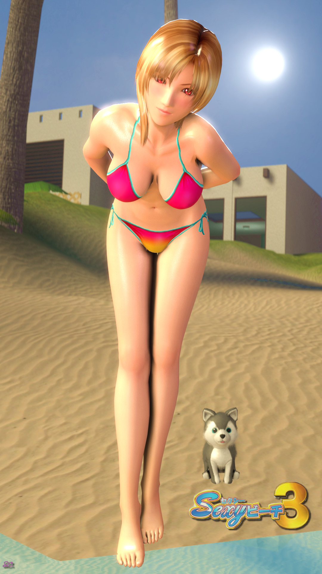 seductive-creativity:  Sexy Beach 3: A Glimpse of Perfection III  Artwork by S.C.(HD@Imgur)Heya!