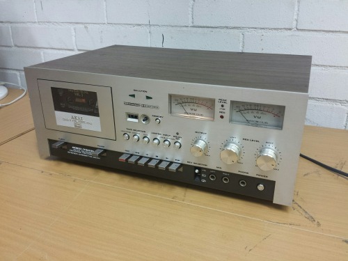 Akai GXC-730D Stereo Cassette Deck, 1976