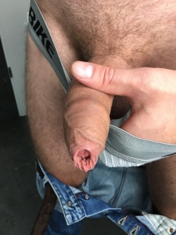 I love a hairy chest and an uncut cock