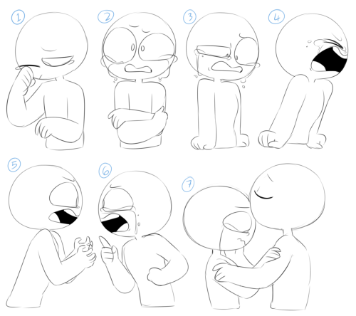 CRYING POSES 1