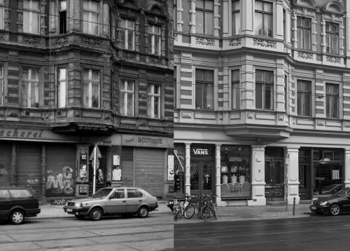 Alte Schönhauser Straße in Mitte, 1996 und 2014