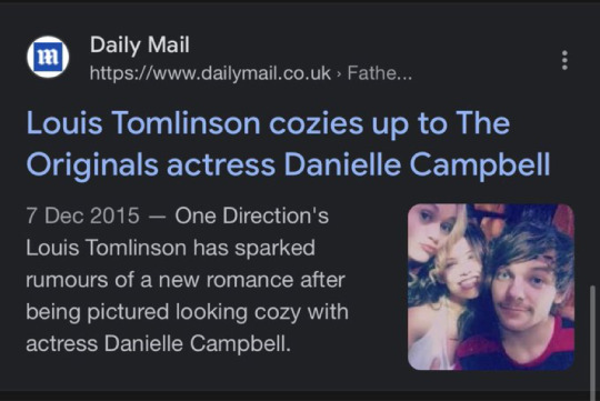 Louis Tomlinson Has a Cozy Date Night with Danielle Campbell at