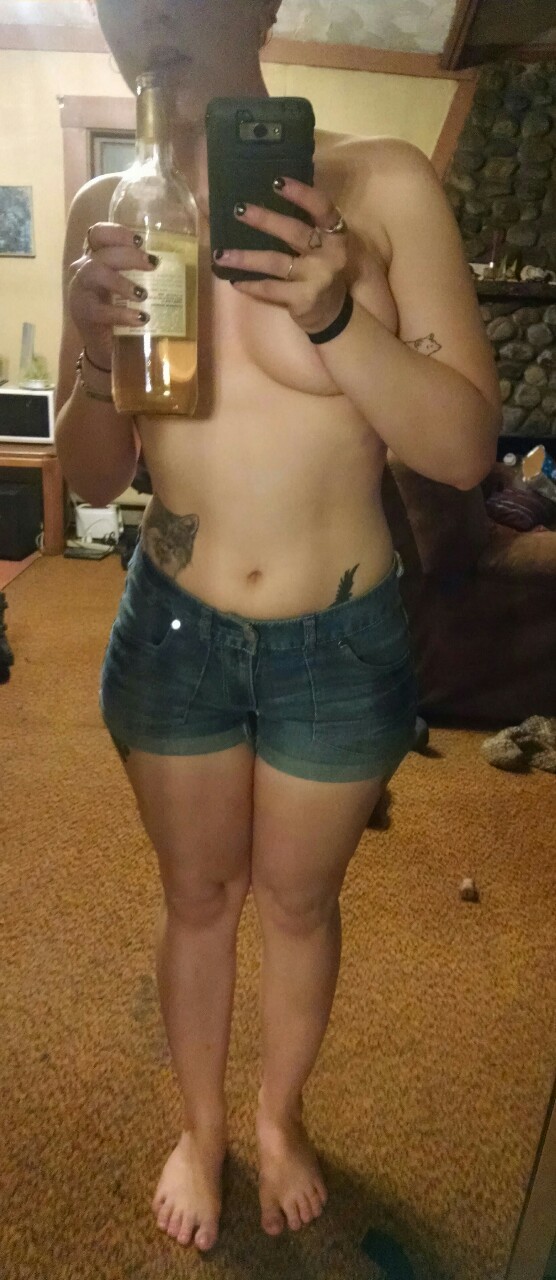 mutedrevolution:  It is important to drink wine straight from the bottle while topless