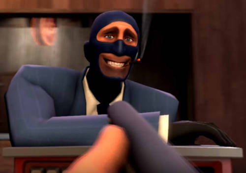 Spy - ‘Howdy Partner’Engie - &lsquo;Son I’m going to blow that stupid look off your face’look at tha