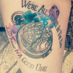 aimlesspulse:My new tattoo! Combining some