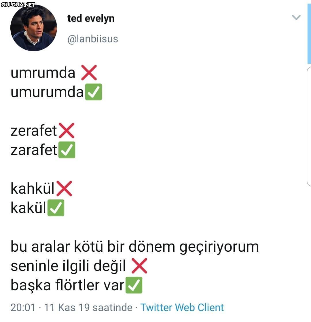 Doğruların hepsi yanlış...