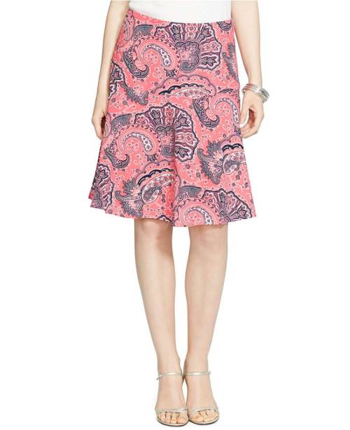 Lauren Ralph Lauren Printed Fit &amp; Flare SkirtHeart it on Wantering and get an alert when it 