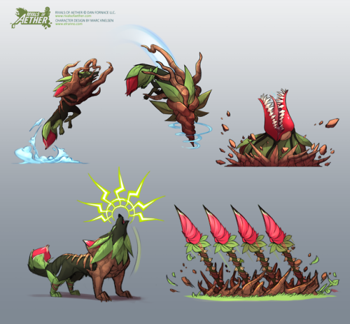 Rivals of Aether &ndash; Sylvanos character designOn Jan 19,, Rivals of Aether announced the gam