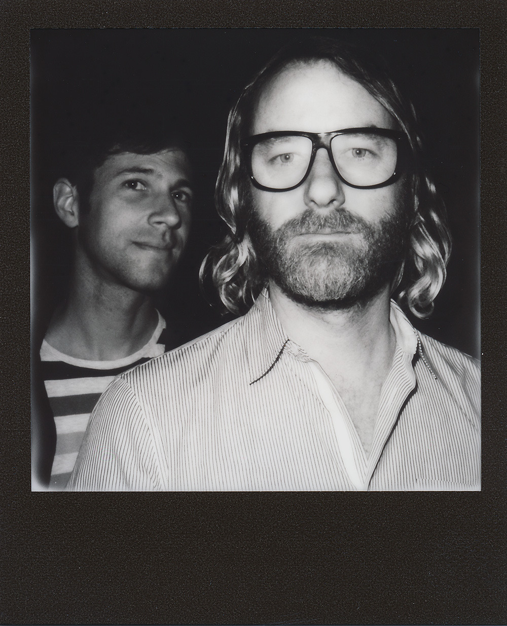 fckyeah-elvy:  Polaroids with EL VY “We caught up with Matt Berninger and Brent