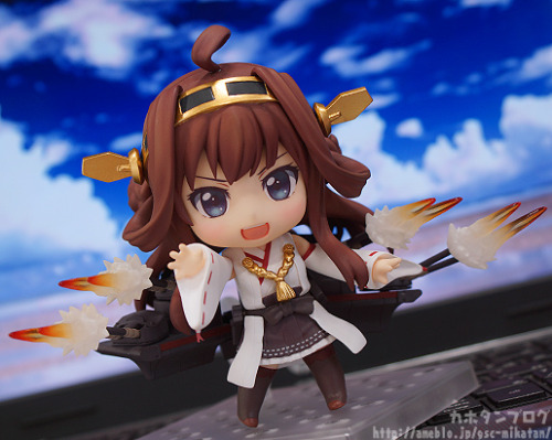 Nendoroid Kongou~~~ The third in the KanColle Nendoroid series!!! Finally~~~