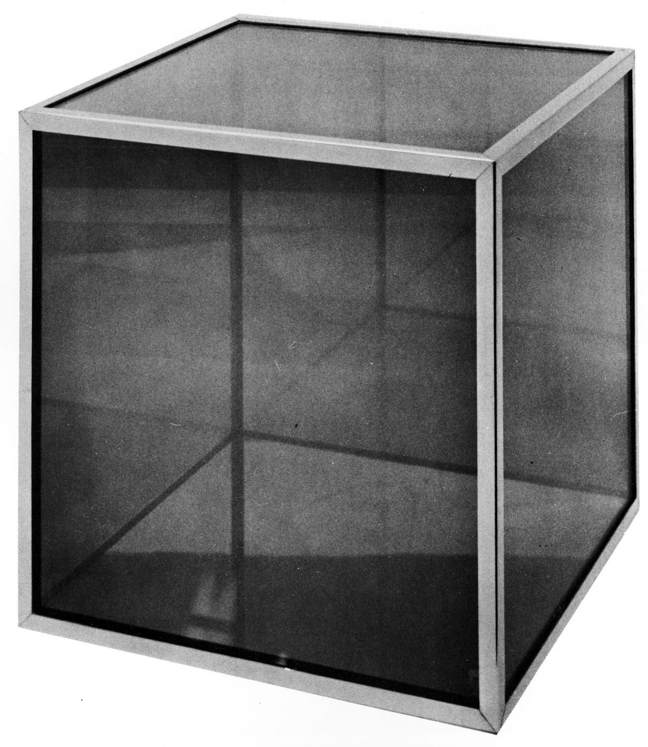 archiveofaffinities:Larry Bell, Untitled, 1967