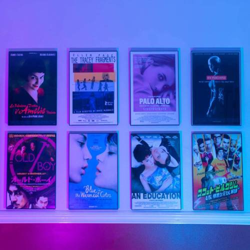 Some of my favorite films. . . . . . #film #design #pastel #sadboys