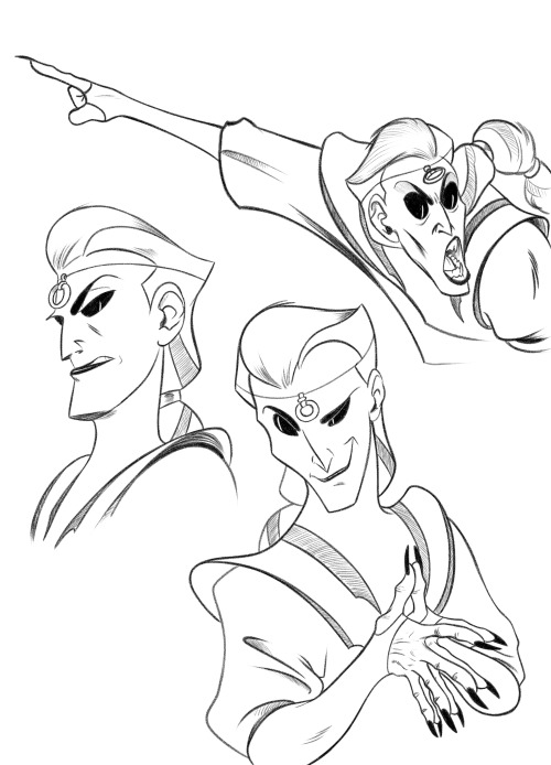 sillymarillion-comics: Some random Sauron expressions I didn’t really drawn anything recently 